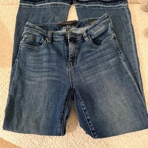 Liverpool Straight Leg Jeans in Medium Blue Wash